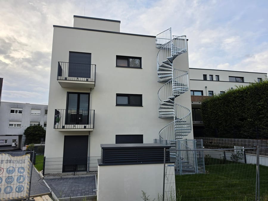 MFH-Flachdach Bad Homburg 2024, fertige Abdichtung